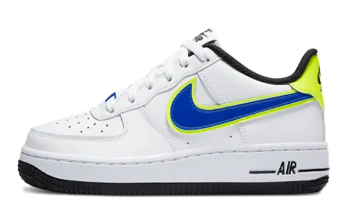 Nike Air Force 1 '07 'Volt Racer Blue' GS