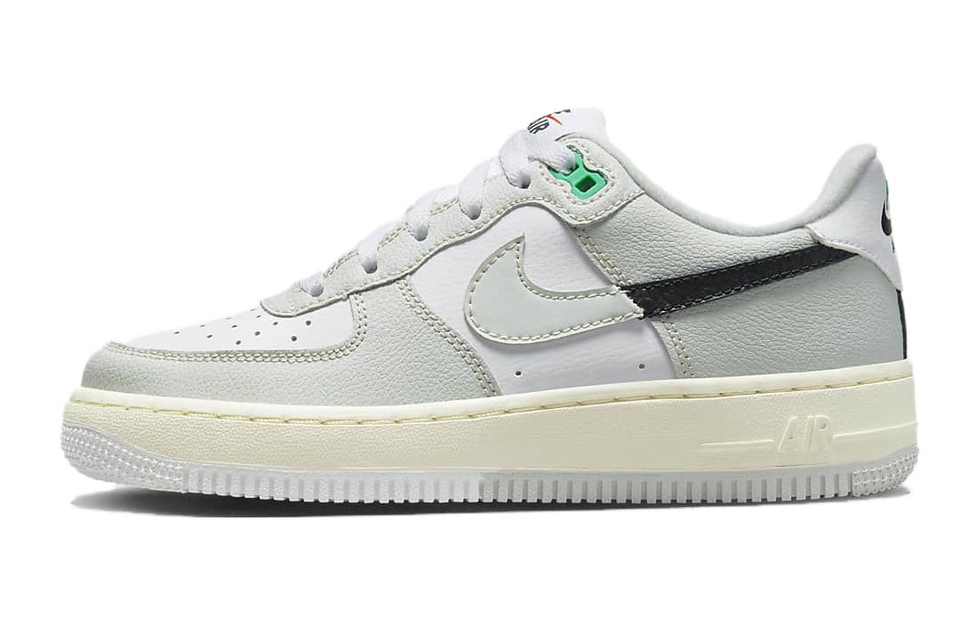 Кеды Nike Air Force 1 (серебристо-белые)