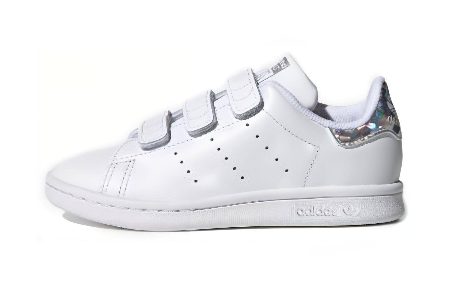 Кеды adidas originals STAN SMITH (бело-серебристые)