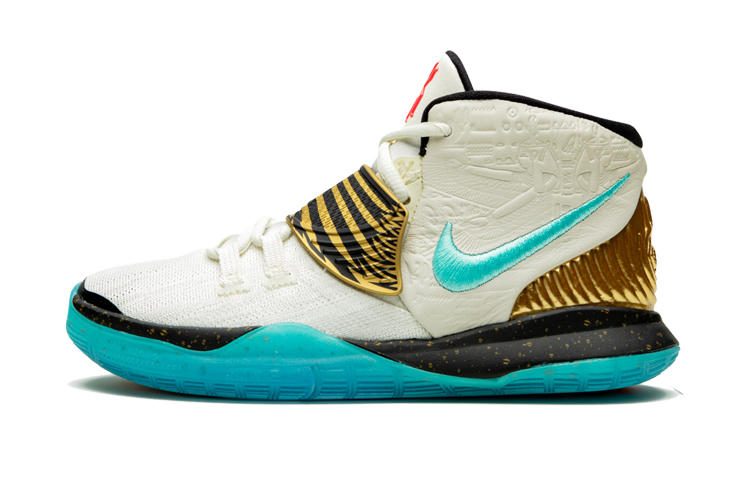 Детские кроссовки Nike Kyrie 6 (желтые)