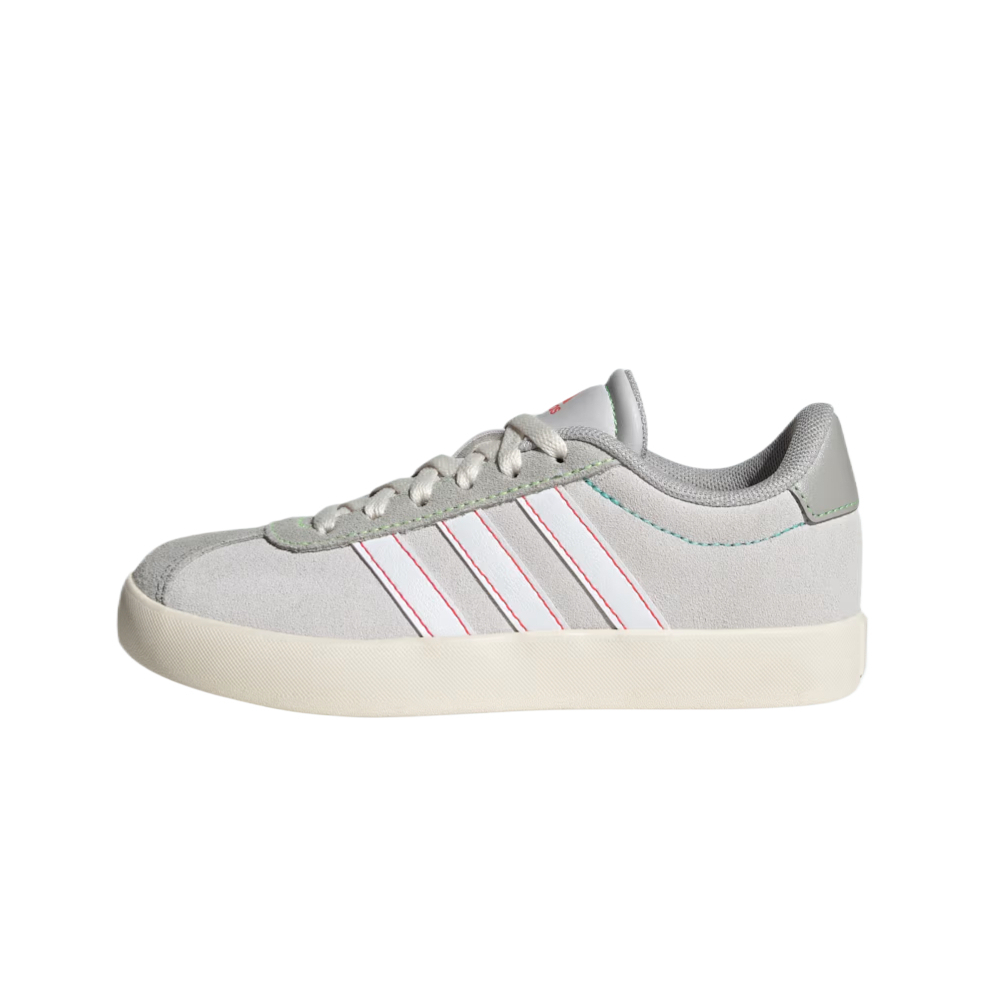 Детские кеды adidas adidas VL COURT 3.0 (серо-мятные)