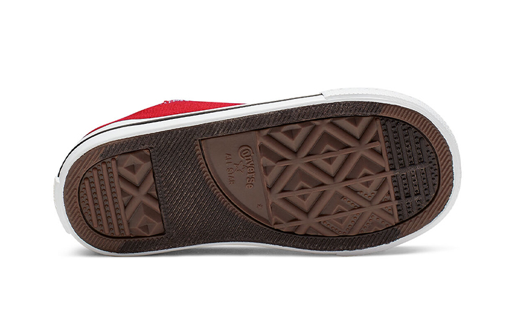 Детские кеды Converse Chuck Taylor All Star (белые) — 经典红 — фото 7