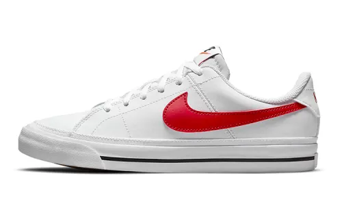 Nike Court Legacy 'White University Red' GS
