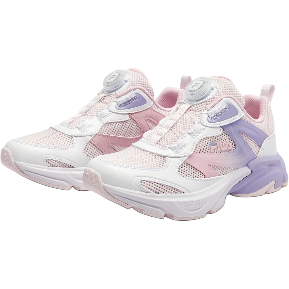 Детские кроссовки Fila Kids Recharge (розово-белые) — фото 3