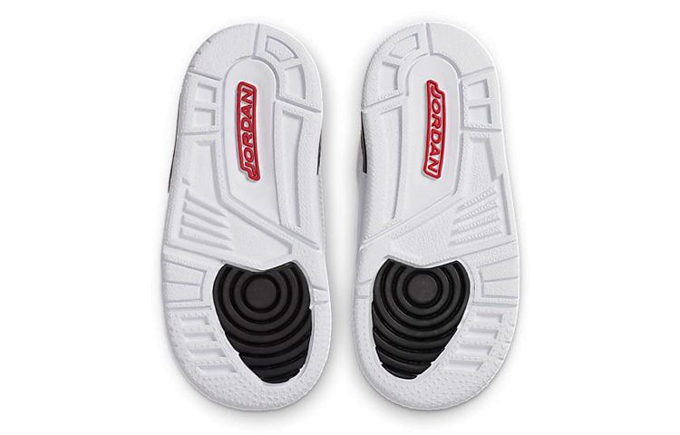 Кроссовки Jordan Air Jordan 3 (черный / белый / красный) — Чёрный / белый / красный — фото 6