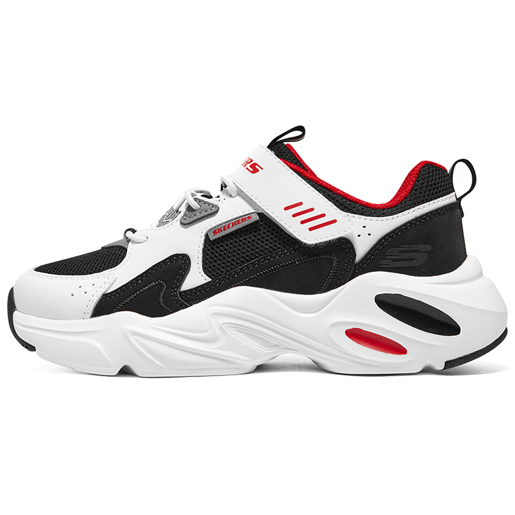 Детские кеды Skechers BOYS (бело-серые)