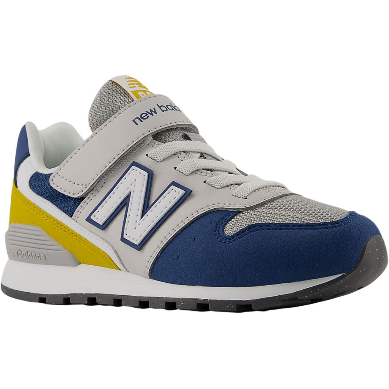 Детские кроссовки New Balance NB 996 (серо-синие) — фото 4
