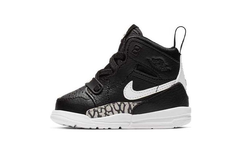 Детские кроссовки Jordan Legacy 312 Air Jordan (черно-белые)