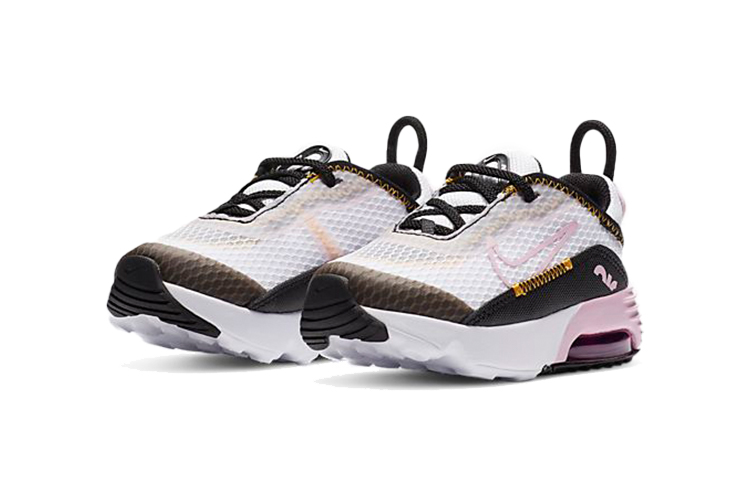 Детские кроссовки Nike Air Max 2090 (черно-розово-белые) — фото 3