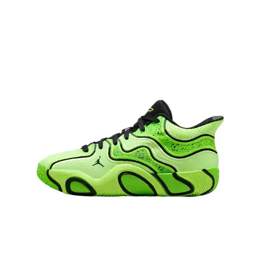 Jordan Tatum 3 Basketball Shoes Contour Green Black Electric Green Unisex