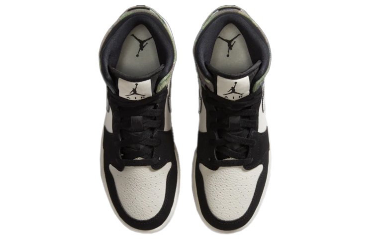 Кроссовки Jordan Air Jordan 1 Mid Camo (разноцветный) — фото 6