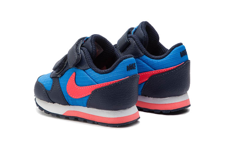 Детские кроссовки Nike MD Runner 2 (черно-сине-красный) — Чёрный / синий / красный — фото 5
