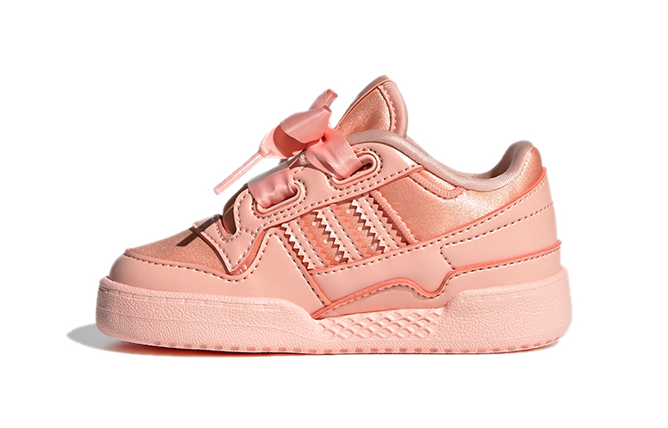 Детские кроссовки adidas originals FORUM Satin Low I (розовый)