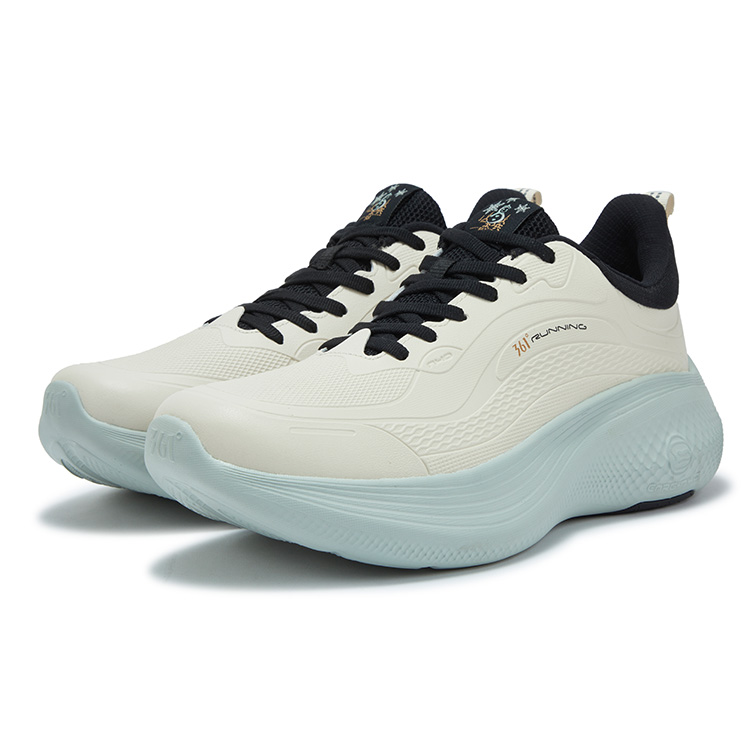 361° Slip Resistant Abrasion Resistant Low top Casual Running Shoes Men’s White