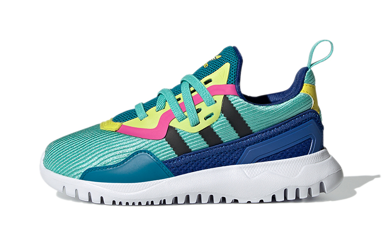 Кроссовки adidas originals Flex (зелено-синие)
