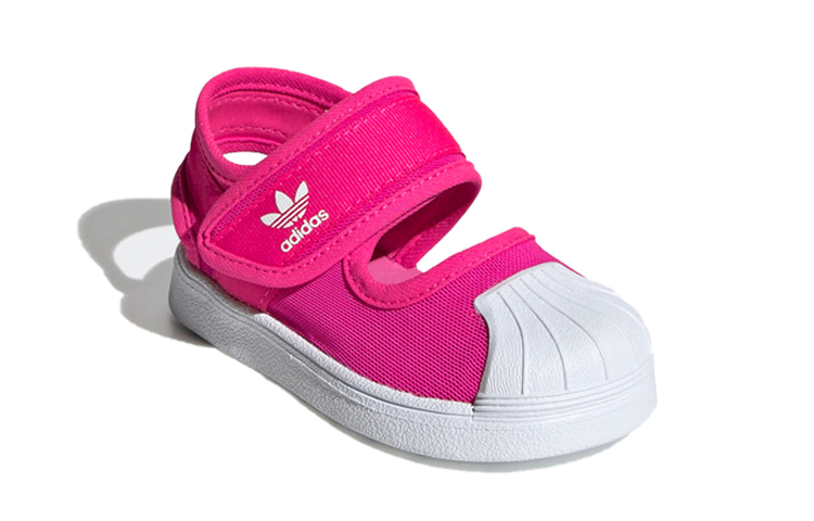Детские кроссовки adidas originals SUPERSTAR 360 (розовый) — фото 4