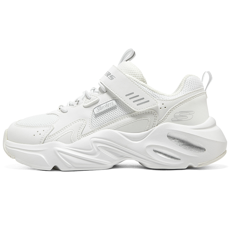 Детские кроссовки Skechers (белые)