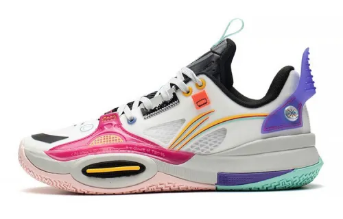 LiNing Li Ning City 10 fabric City 10 low-top basketball shoes white same style for men and women