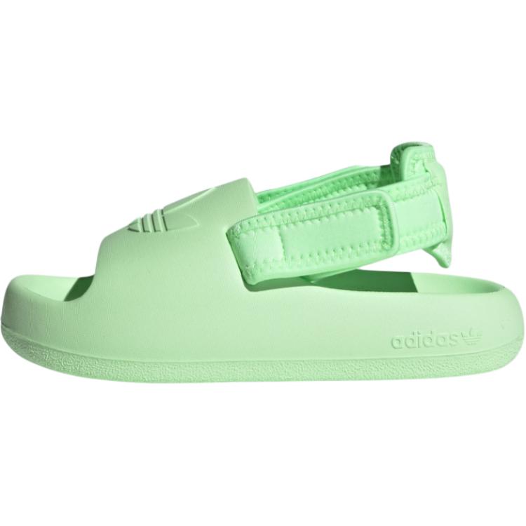 Детские сандалии adidas adidas originals AdiFOM Q Adilette (зеленые)