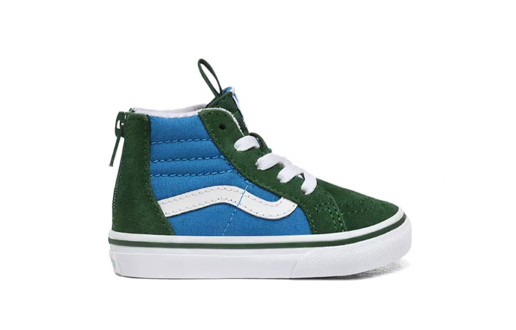 Высокие кеды Vans SK8 (синийзеленый) — Синийзелёный — фото 2