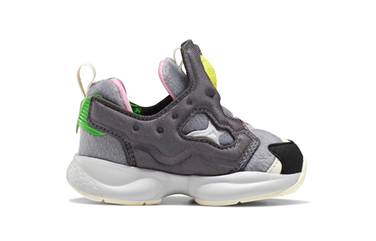 Обувь для малышей Reebok Versa Pump Fury (серая) — Серый — фото 2