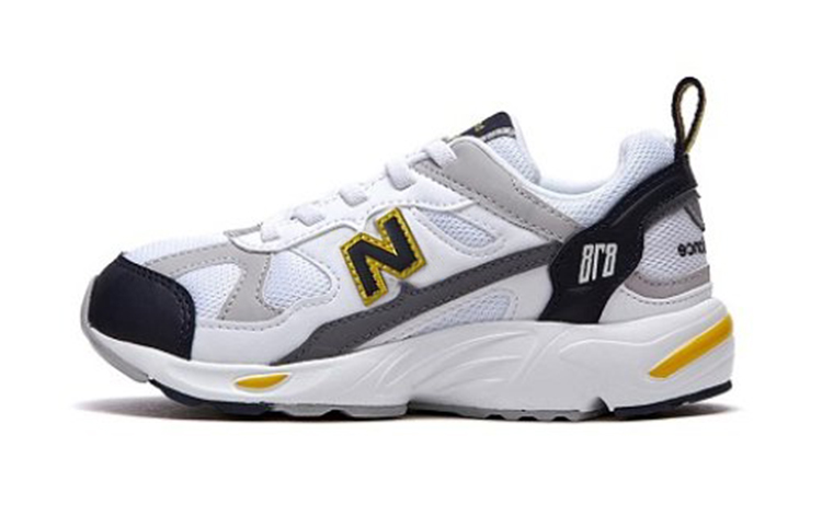 Детские кроссовки New Balance 878 (бело-серые)