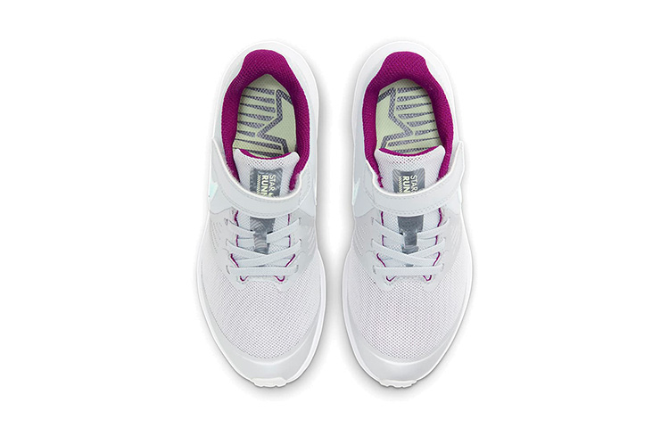 Детские кроссовки Nike Star Runner 2 Power (серый / синий / фиолетовый) — фото 4
