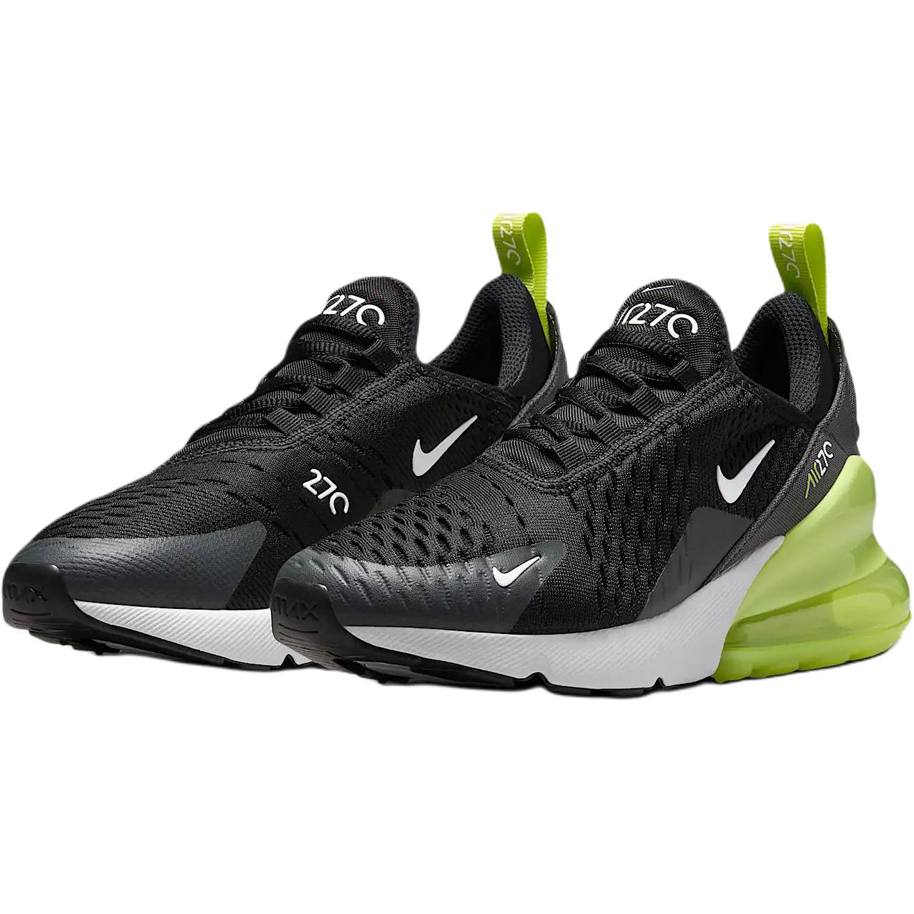Кроссовки Nike Air Max 270 GS (черные) — фото 3