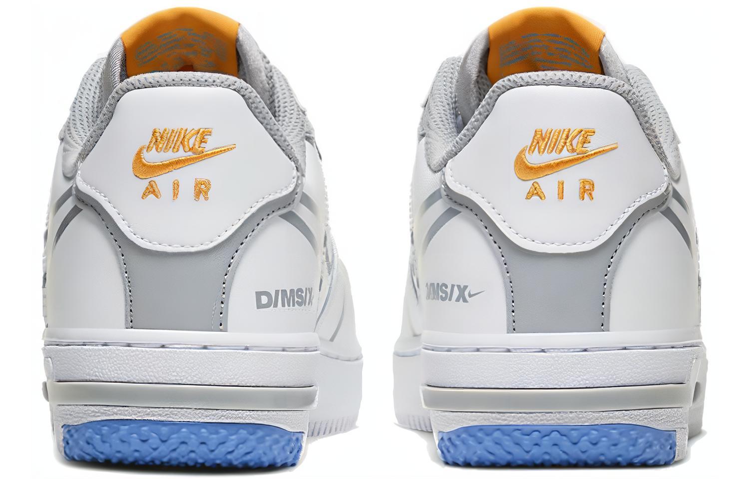 Кеды Nike NikeAir Force 1 React GS (бело-синяя) — фото 7