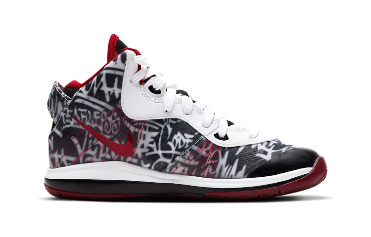 Детские кроссовки Nike Lebron 8 (черный) — фото 4
