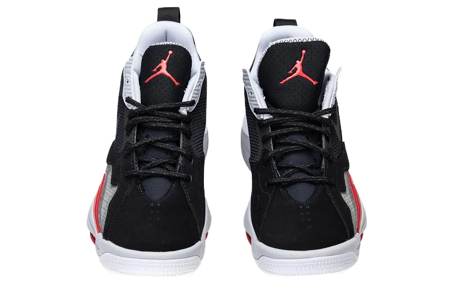 Кроссовки Jordan JordanZoom 92 GS (черно-серые) — Чёрный / серый — фото 5