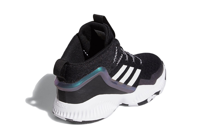 Детские кроссовки adidas Lockdown J (черный / белый) — Чёрный / белый — фото 4