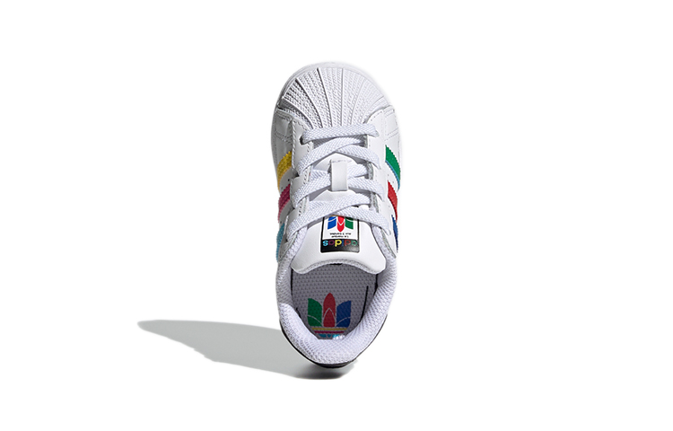 Кеды adidas originals SUPERSTAR (белый) — фото 7