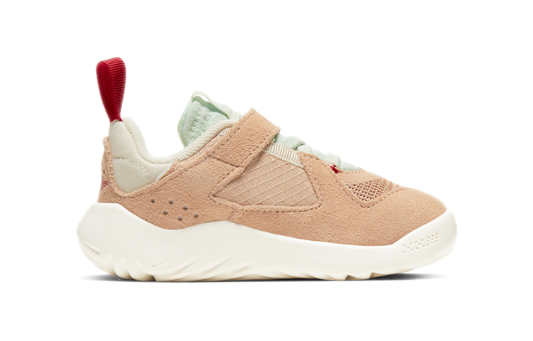 Детские кроссовки Jordan Delta Vachetta Tan (коричнево-зеленые) — фото 4