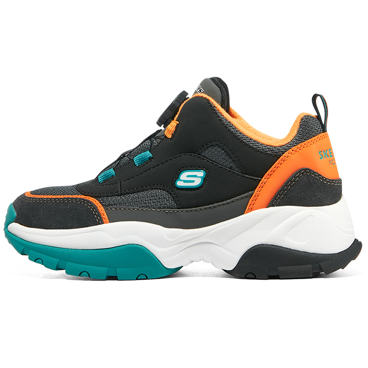 Детские кроссовки Skechers Charcoal (черно-серые)