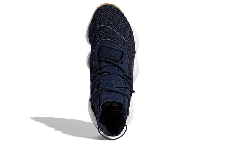 Кроссовки adidas originals Crazy BYW J (сине-белые) — Синий / белый — фото 6