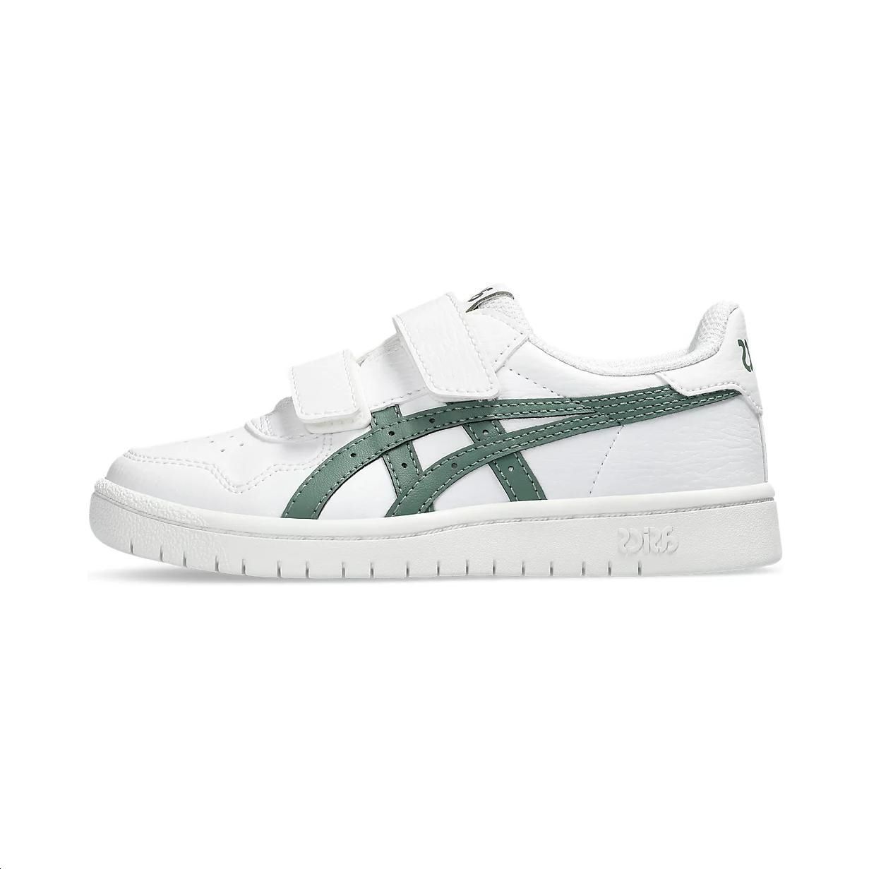 Детские кеды ASICS ASICS JAPAN S (бело-зеленые)