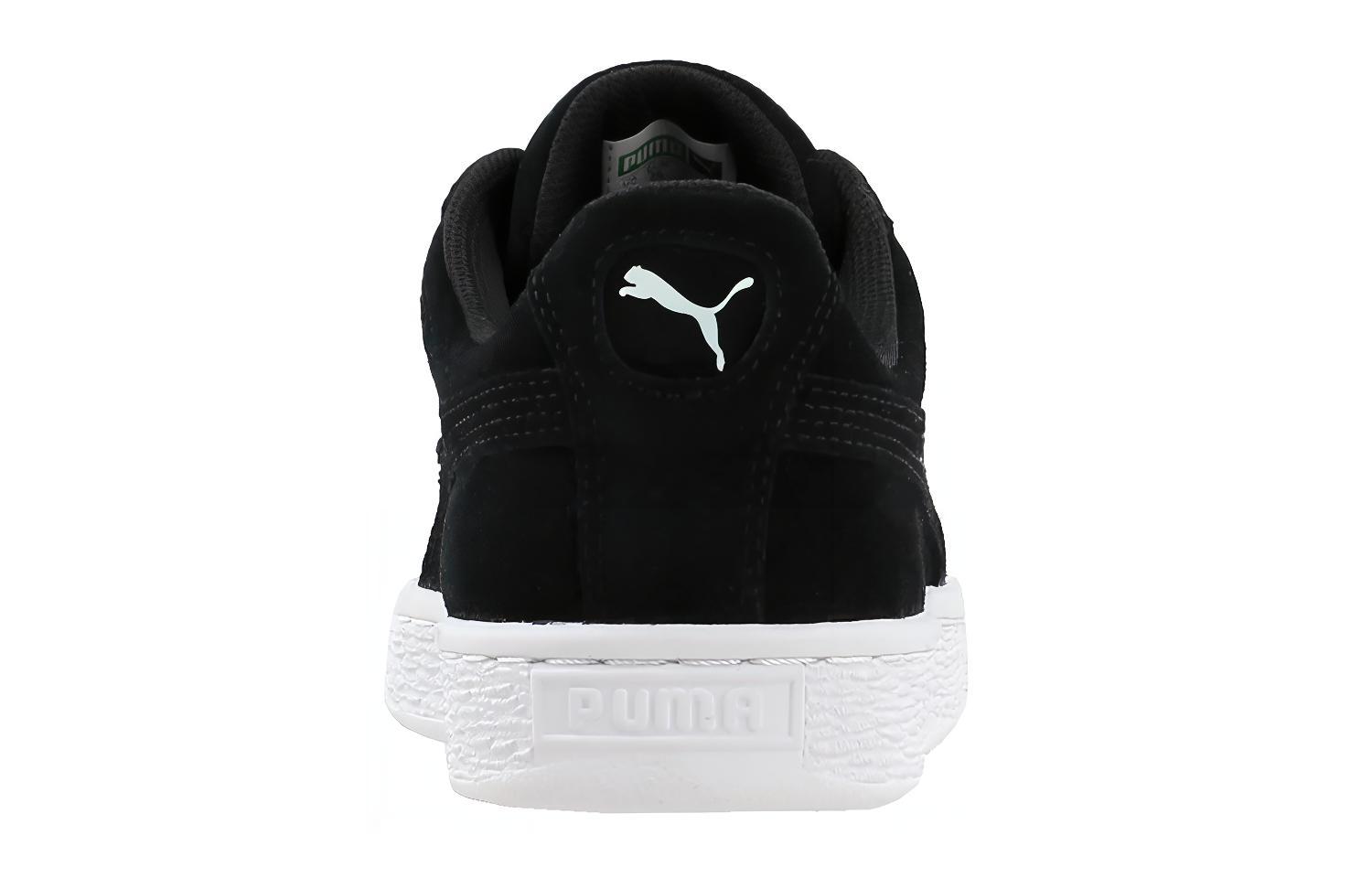 Детские кеды PUMA Suede Heart (черно-белые) — фото 4