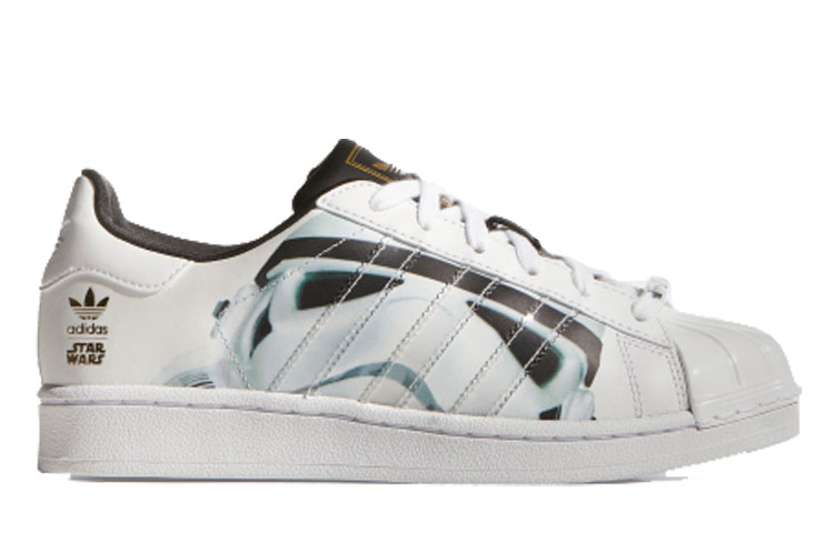 Кеды adidas Originals Superstar (черно-белый) — Чёрный / белый — фото 2