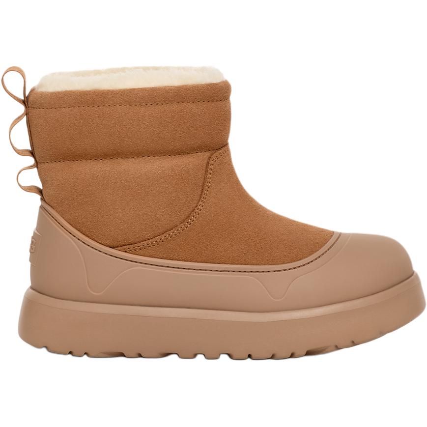 Детские ботинки UGG Classic Mini (коричневые) — Коричневый — фото 2