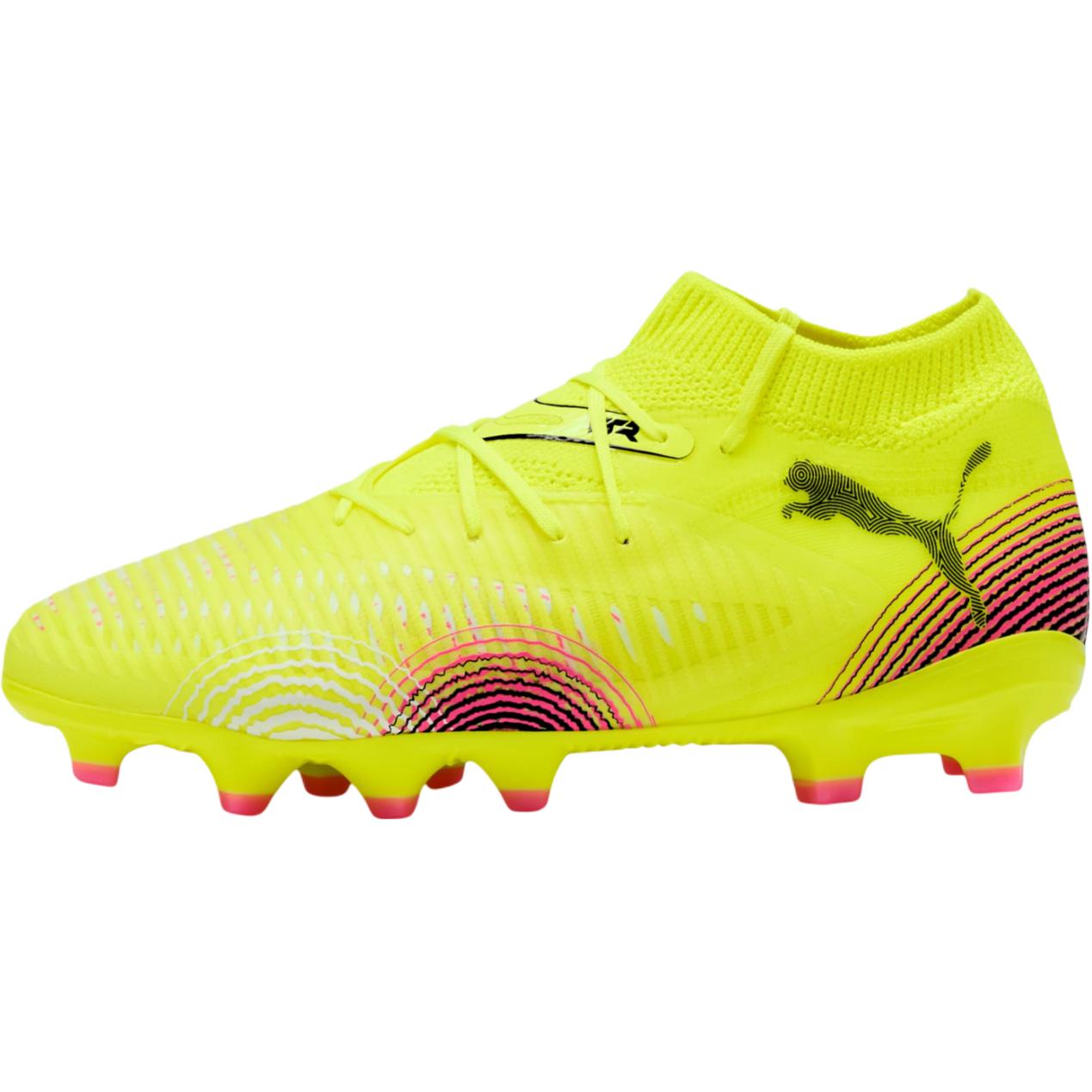 Бутсы PUMA FUTURE 8 PRO (черно-желтые)
