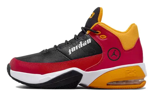 Jordan Max Aura 3 SE Mid top Basketball Shoes Black Red Unisex
