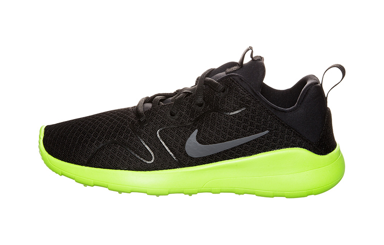 Кроссовки Nike Kaishi 2.0 (черно-зеленые) — фото 1