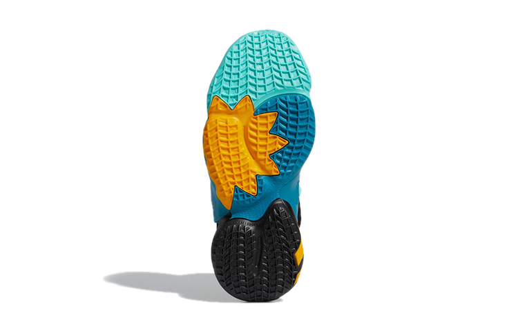 Кроссовки adidas D.O.N. Issue #2 J (зеленый / черный) — Зелёный / чёрный — фото 7