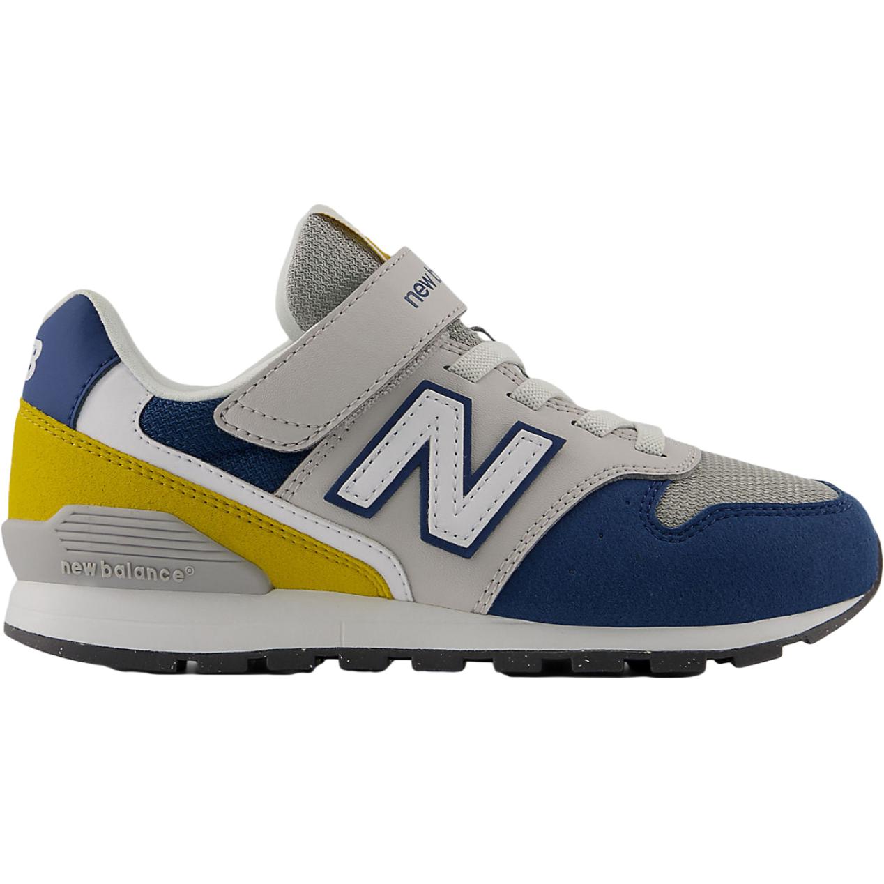 Детские кроссовки New Balance NB 996 (серо-синие) — фото 3