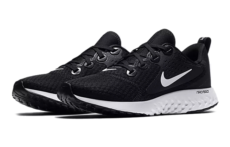 Кроссовки Nike Legend React 1 GS (черно-белые) — фото 3