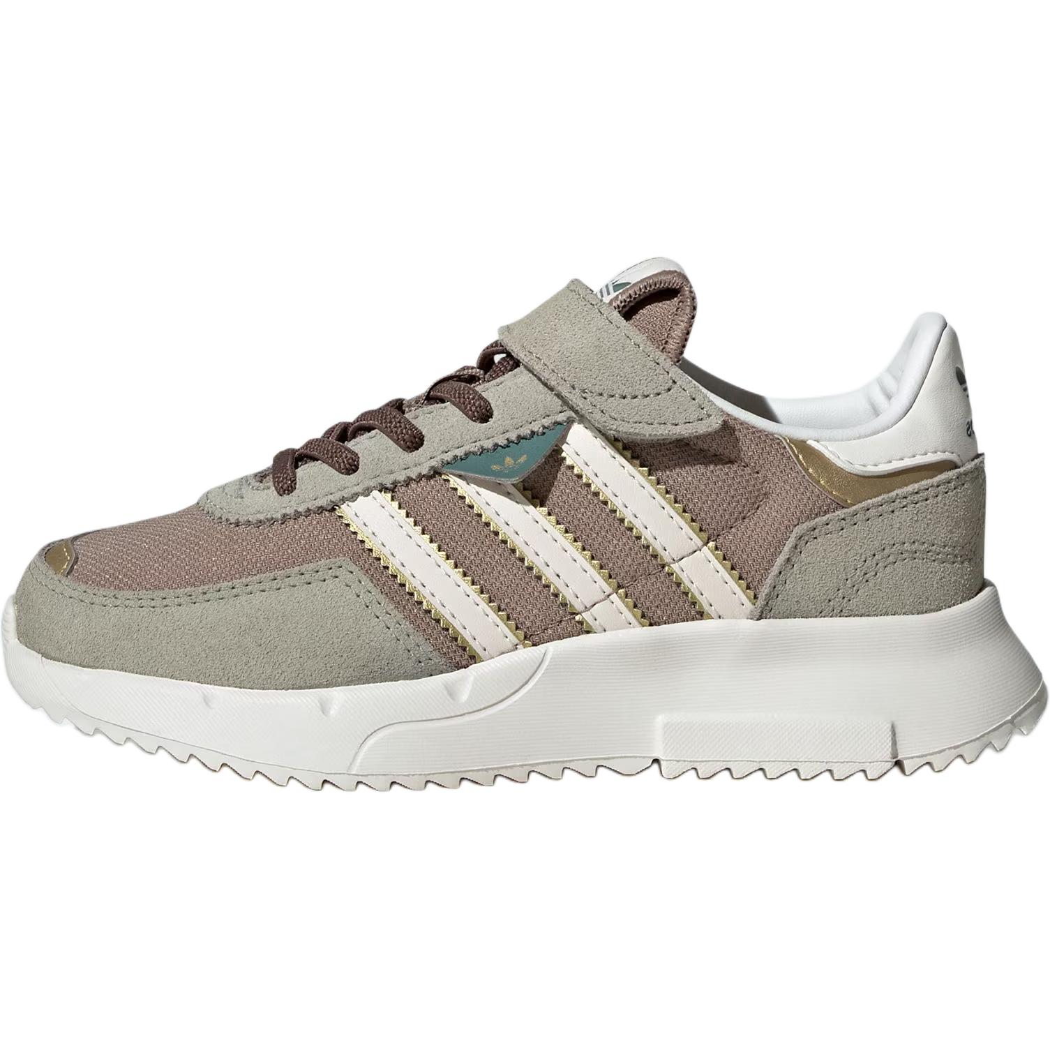 Детские кроссовки adidas originals Retropy F2 (коричневые)