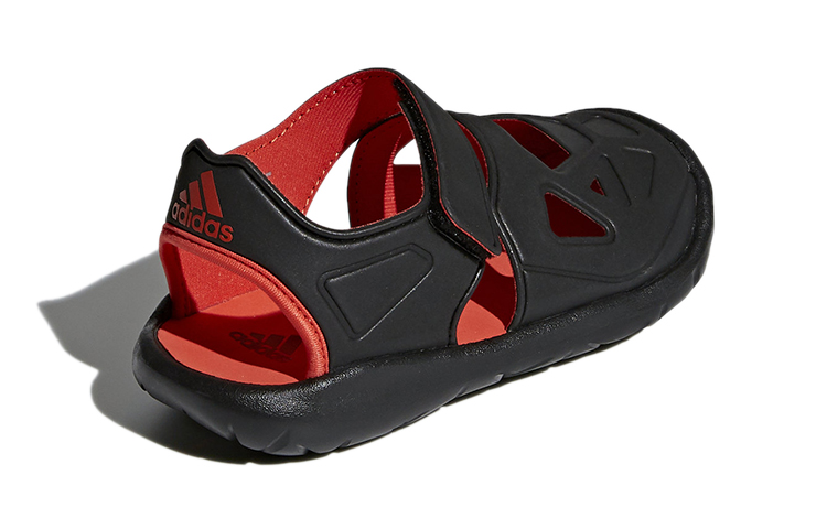 Сандалии adidas Fortaswim (черные) — фото 4