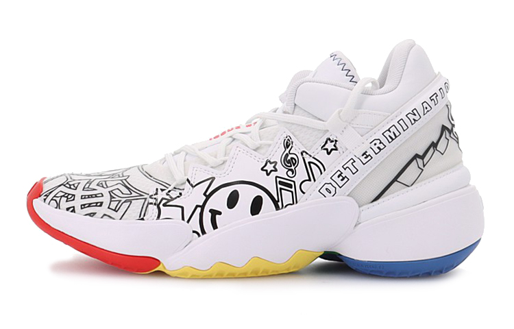 Кроссовки adidas D.O.N. Issue #2 (белые)