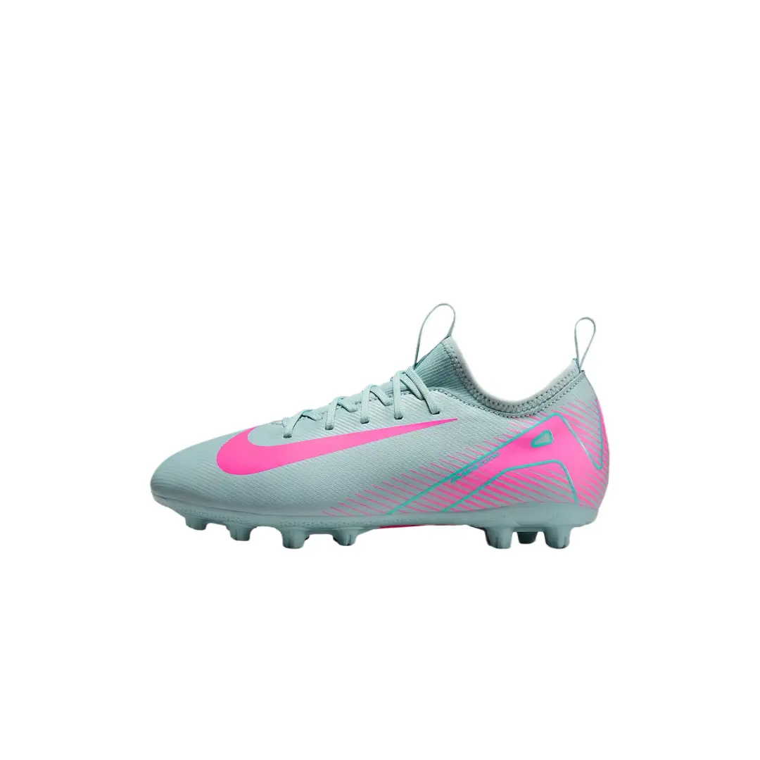 Nike Mercurial Vapor 16 Academy Low top Kids' Soccer Shoes Cyan Pink Unisex